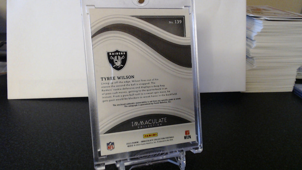 Tyree Wilson /25 (RC, MEM, AU)