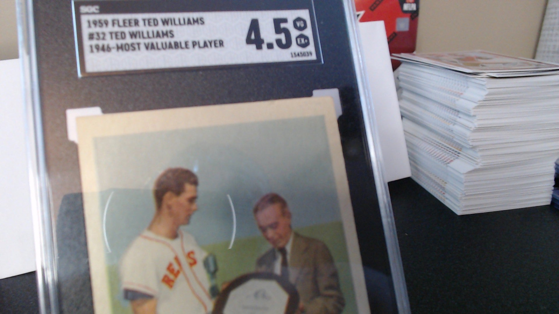 Ted Williams - 1959 Fleer *SGC 4.5*