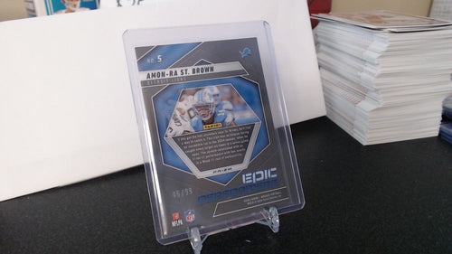 Amon-Ra St.Brown /99 - Blue Reactive