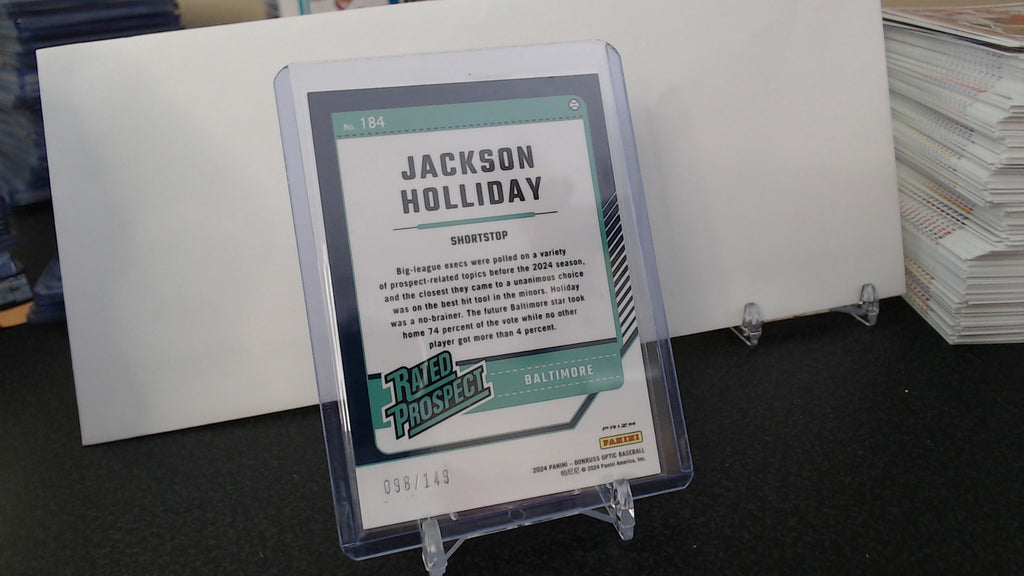 Jackson Holliday -Green Velocity Optic /149