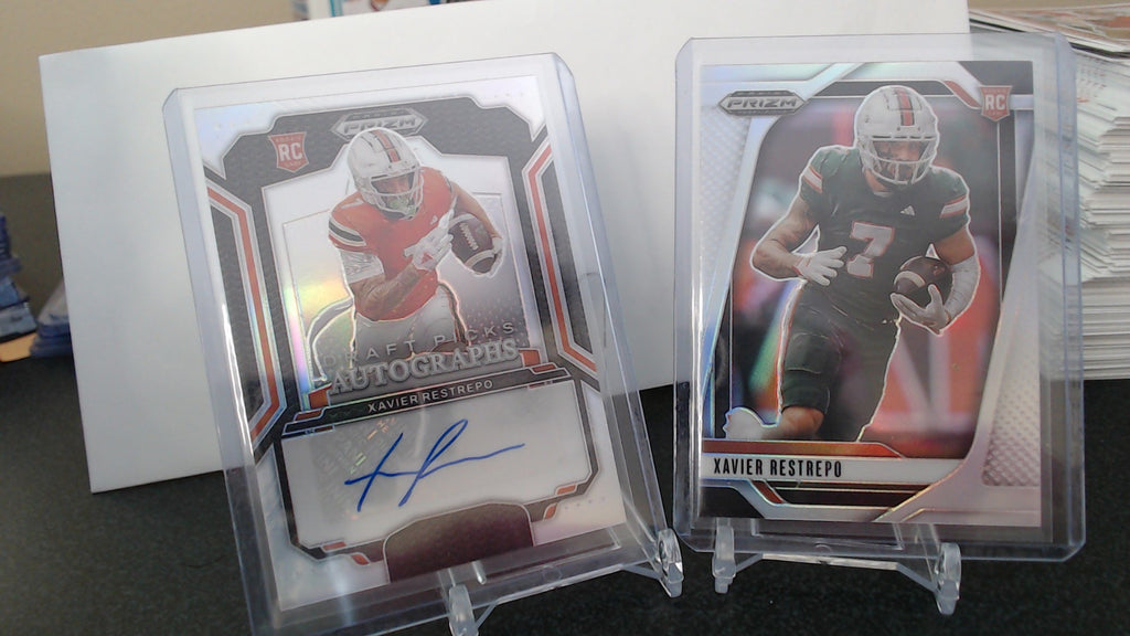 Xavier Restreppo -2 card lot- (RC)