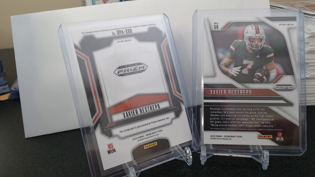 Xavier Restreppo -2 card lot- (RC)